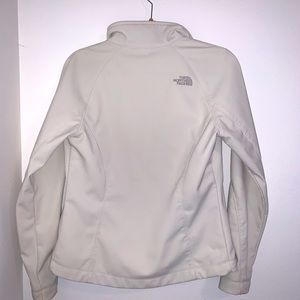 White North Face jacket
